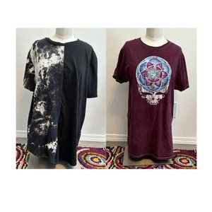 Two Short Sleeve T Shirts - Brooklyn Cloth & 2019 Grateful Dead SYF Skull